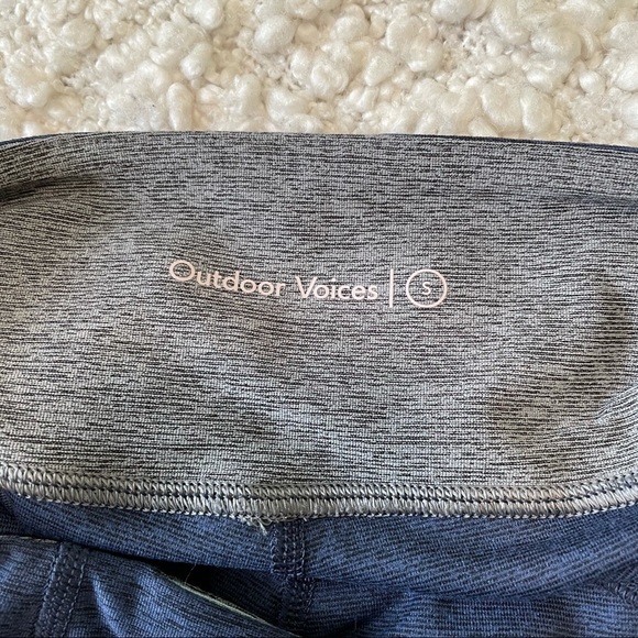 OUTDOOR Voices 7/8 Leggings Dipped Colourblock Small - Picture 5 of 6